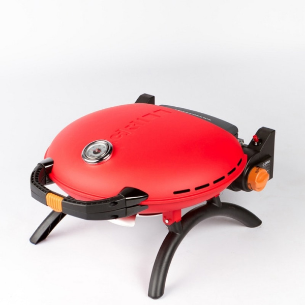 Гриль газовый O-GRILL 700T оранжевый (в комплекте адаптер тип А)