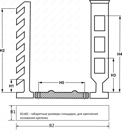 Зажим универсальный (большой) , 50-380 мм Зажим универсальный (большой) , 50-380 мм