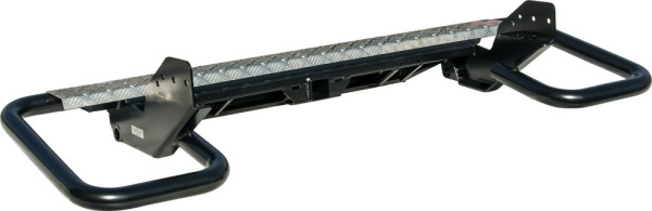 Бампер РИФ задний Mitsubishi L200 NEW с фаркопом и фонарями трубный Бампер РИФ задний Mitsubishi L200 NEW с фаркопом и фонарями трубный