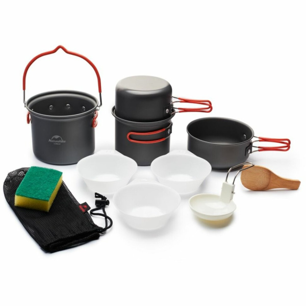 1 Набор посуды Naturehike туристический 4 в 1 (подвес+3 чашки) 1 Набор посуды Naturehike туристический 4 в 1 (подвес+3 чашки)