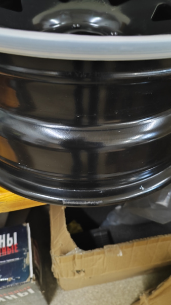 Диск усиленный JEEP стальной черный 5х114,3 7xR16 d84 ET0 (треуг. мелкий)(уценка)