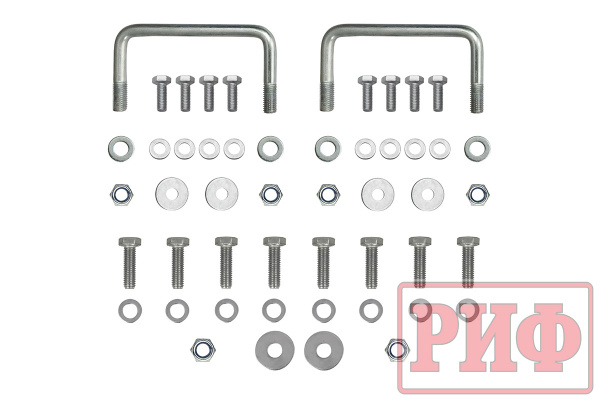 Пороги РИФ силовые Mitsubishi Pajero Sport III 2015-2020