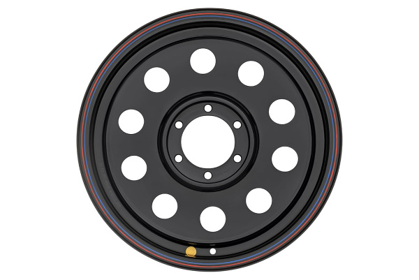 Диск усиленный Тойота Ниссан стальной черный 6x139,7 8xR18 d110 ET+25 Диск усиленный Тойота Ниссан стальной черный 6x139,7 8xR18 d110 ET+25