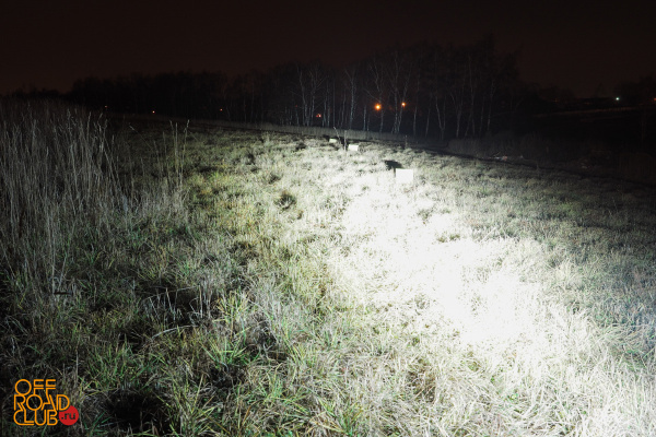 Фара комбинированного света РИФ 443 мм 100W LED