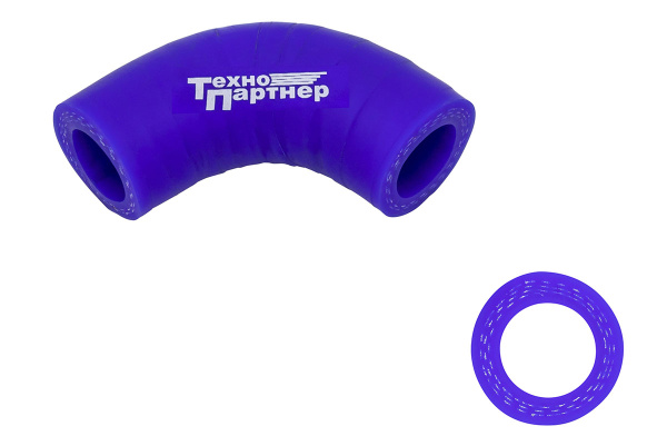 Шланг вентиляции картера дв.ЗМЗ-406 (угловой) силикон армир. Шланг вентиляции картера дв.ЗМЗ-406 (угловой) силикон армир.
