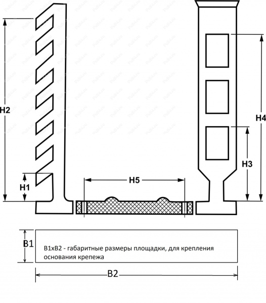 Зажим универсальный (большой) , 50-380 мм Зажим универсальный (большой) , 50-380 мм