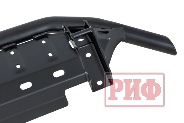 Бампер РИФ силовой передний TLC Prado 120 c защитой радиатора
