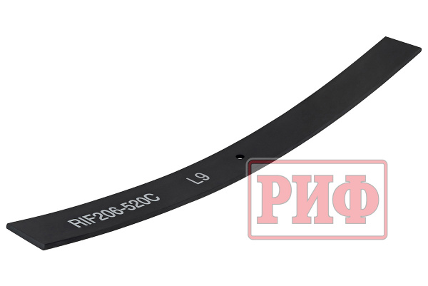 Лист 9 рессоры RIF206-520C 7*60*680*1501 Лист 9 рессоры RIF206-520C 7*60*680*1501