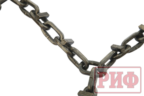 Цепи противоскольжения РИФ Фронтальный погрузчик "соты" 21 мм, 10.00x16.5 (к-т 2 шт.)