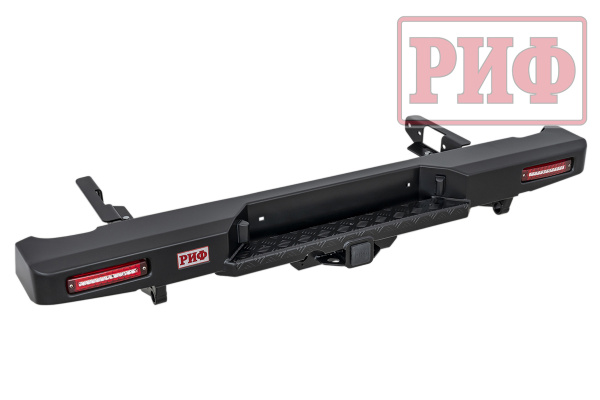 Бампер РИФ задний Toyota HILUX/VIGO 05+ с фаркопом и фонарями Бампер РИФ задний Toyota HILUX/VIGO 05+ с фаркопом и фонарями