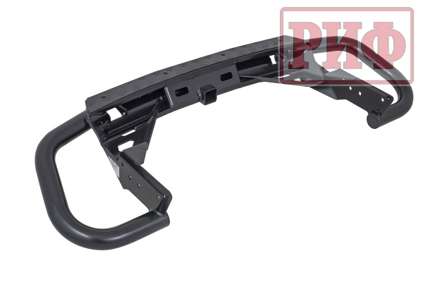 Бампер РИФ силовой задний Haval H5 2019-2021 c квадратом под фаркоп