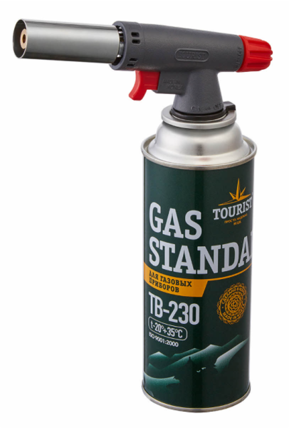 Резак газовый TOURIST NANO, с пьезоподжигом Резак газовый TOURIST NANO, с пьезоподжигом