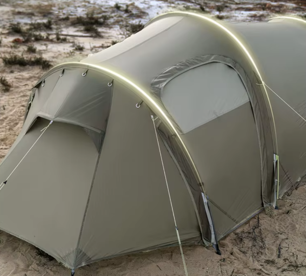 Палатка Naturehike Opalus UL 3-местная, алюминиевый каркас, темно-зеленая