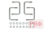 Пороги РИФ силовые Toyota Land Cruiser 78 2007+