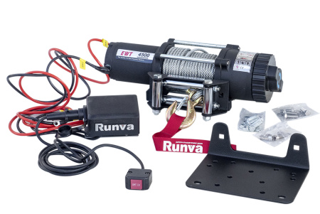 Лебёдка электрическая 12V Runva 4500A lbs Лебёдка электрическая 12V Runva 4500A lbs