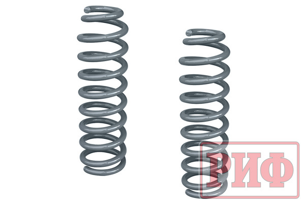 Пружины РИФ передние усиленные штатные SsangYong Rexton 1, 2, XVT, Kyron +50 кг Пружины РИФ передние усиленные штатные SsangYong Rexton 1, 2, XVT, Kyron +50 кг