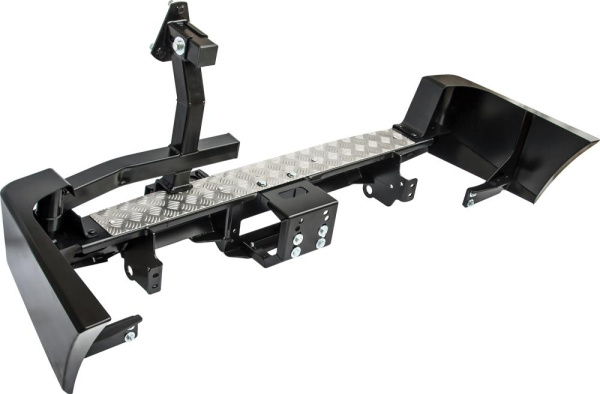 Бампер РИФ задний УАЗ Патриот с площадкой под лебедку и калиткой стандарт Бампер РИФ задний УАЗ Патриот с площадкой под лебедку и калиткой стандарт