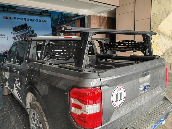 Силовой каркас-кунг Baja Racing (тип Т) с 2-мя малыми раздвижными боковыми панелями Mitsubishi L200, Isuzu D-MAX, Nissan Navara