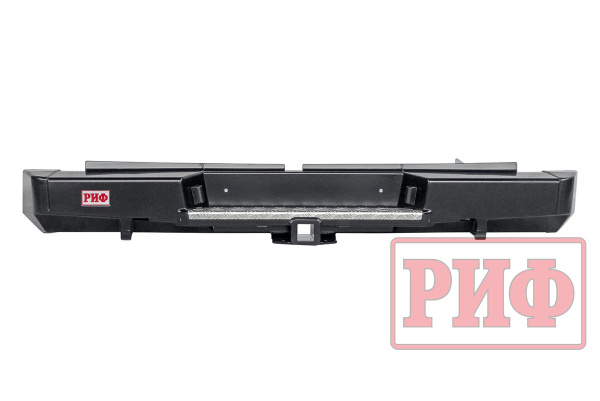 Бампер РИФ силовой задний Mitsubishi L200 2019+ с квадратом под фаркоп Бампер РИФ силовой задний Mitsubishi L200 2019+ с квадратом под фаркоп