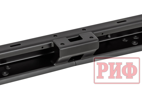 Бампер РИФ силовой задний УАЗ Буханка с фонарями, калиткой, возможн. уст. фаркопа, стандарт