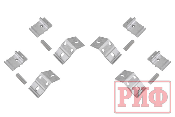 Крышка кузова РИФ для JAC T9, роллета раздвижная с электроприводом 1580х1620 мм, алюминиевая, черная