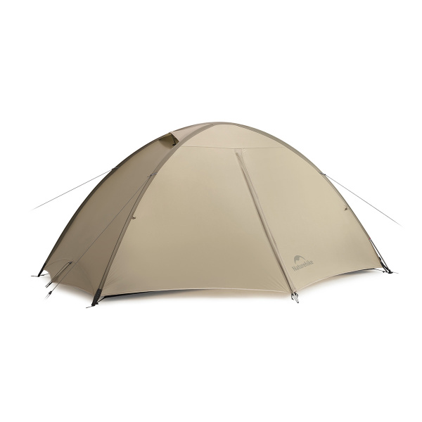 Палатка Naturehike Jiling PRO 1-местная, алюминиевый каркас, сверхлегкая, светло-коричневая