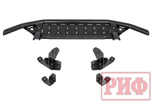 Бампер РИФ силовой передний TLC Prado 150 2013-2017 c защитой радиатора Бампер РИФ силовой передний TLC Prado 150 2013-2017 c защитой радиатора