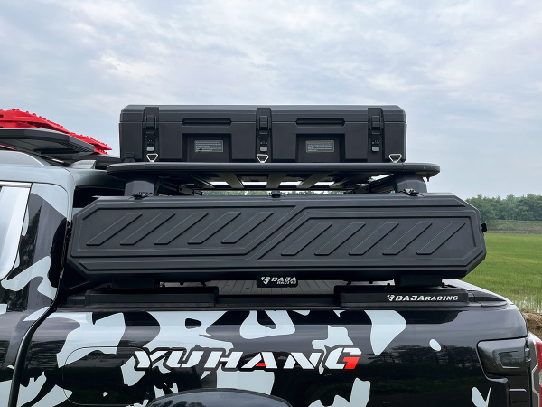 Силовой каркас-кунг Baja Racing (тип А) с 2-мя малыми рыбацкими ящиками Mitsubishi L200, Isuzu D-MAX, Nissan Navara