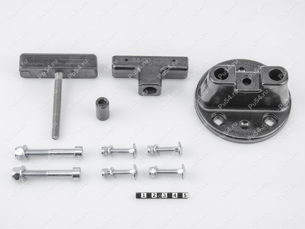 Крепление для экспедиционной канистры “Т-зажим Универсальное”, нержавеющие метизы Крепление для экспедиционной канистры “Т-зажим Универсальное”, нержавеющие метизы