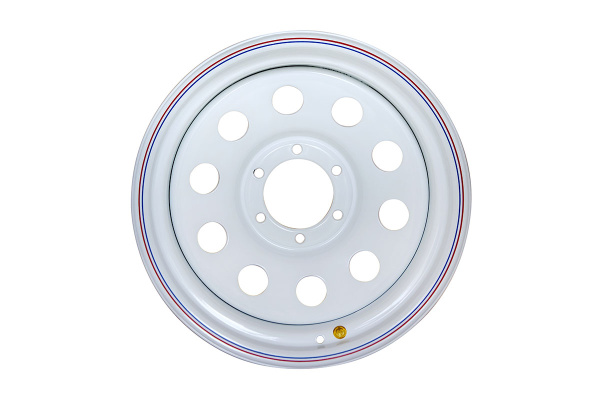Диск усиленный Тойота Ниссан стальной белый 6x139,7 8xR17 d110 ET-25 Диск усиленный Тойота Ниссан стальной белый 6x139,7 8xR17 d110 ET-25