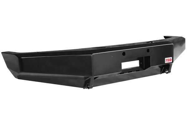 Бампер РИФ силовой передний Toyota Land Cruiser 76/78/79 2007-2024 без доп. фар и защитной дуги, с площадкой под лебедку