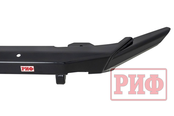 Бампер РИФ силовой передний Renault Duster 2021+ с квадратом под  фаркоп и защитой радиатора Бампер РИФ силовой передний Renault Duster 2021+ с квадратом под  фаркоп и защитой радиатора