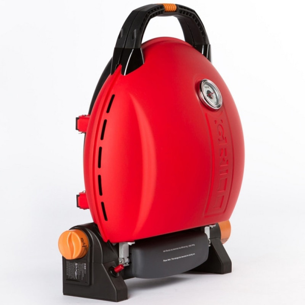 Гриль газовый O-GRILL 800T красный (в комплекте адаптер тип А)
