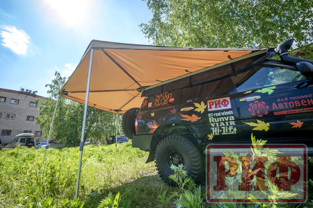 Маркиза автомобильная РИФ веерная 2,5х2,0 м (правая) Маркиза автомобильная РИФ веерная 2,5х2,0 м (правая)