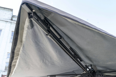 Маркиза автомобильная РИФ веерная, безопорная 2х2,3 м (правая) Маркиза автомобильная РИФ веерная, безопорная 2х2,3 м (правая)