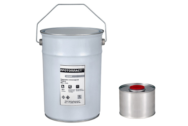 Грунт эпоксидный антикоррозийный ПРОТОПЛАСТ с отвердителем комплект (5 л+0,5 л) Грунт эпоксидный антикоррозийный ПРОТОПЛАСТ с отвердителем комплект (5 л+0,5 л)