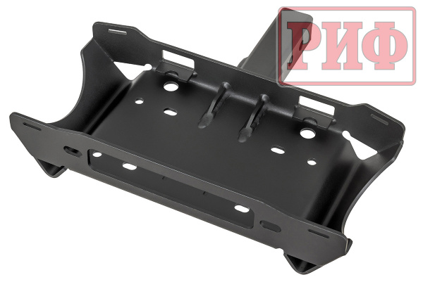 Площадка съёмная РИФ для переносной лебёдки под квадрат, облегчённая, с ручками