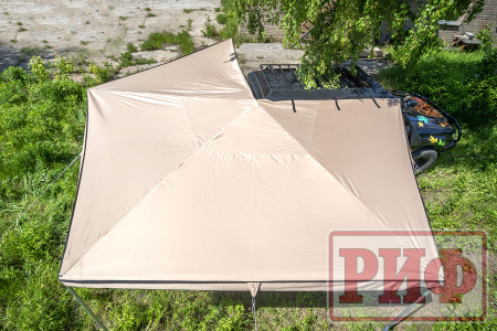 Маркиза автомобильная РИФ веерная 3,0х3,0 м (правая) Маркиза автомобильная РИФ веерная 3,0х3,0 м (правая)