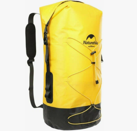 Рюкзак туристический Naturehike 40 л, ПВХ, желтый