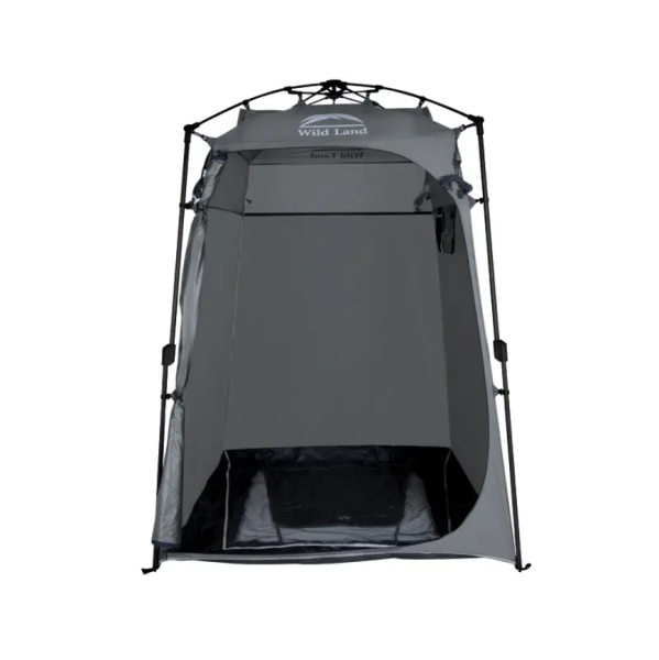 1 Палатка Wild Land душ-туалет, быстросборный, алюминиевый каркас, серо-зеленый 1 Палатка Wild Land душ-туалет, быстросборный, алюминиевый каркас, серо-зеленый