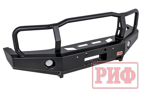 Бампер РИФ передний Toyota Land Cruiser 76 c доп. фарами и защитной дугой Бампер РИФ передний Toyota Land Cruiser 76 c доп. фарами и защитной дугой