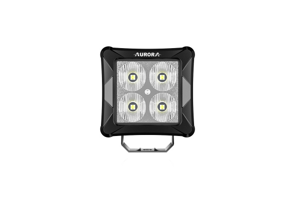 Светодиодные фары дальнего света AURORA 76x76 мм 40W (комплект 2 шт)