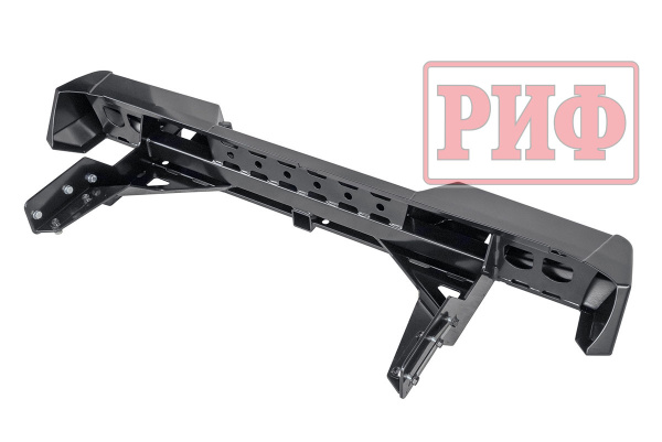 Бампер РИФ силовой задний Mitsubishi L200 2019+ с квадратом под фаркоп Бампер РИФ силовой задний Mitsubishi L200 2019+ с квадратом под фаркоп