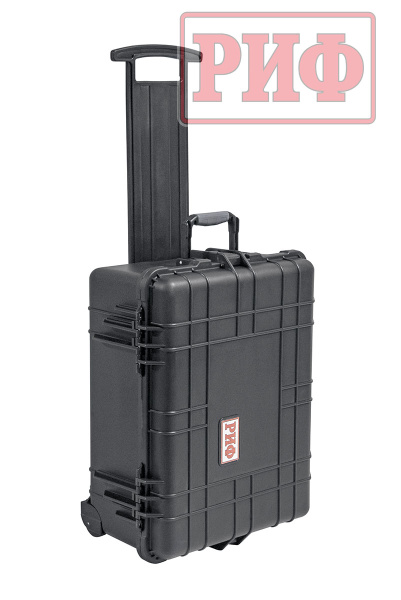 Кейс защитный ударопрочный РИФ 560х455х265 мм на колесах с телескопической ручкой IP55