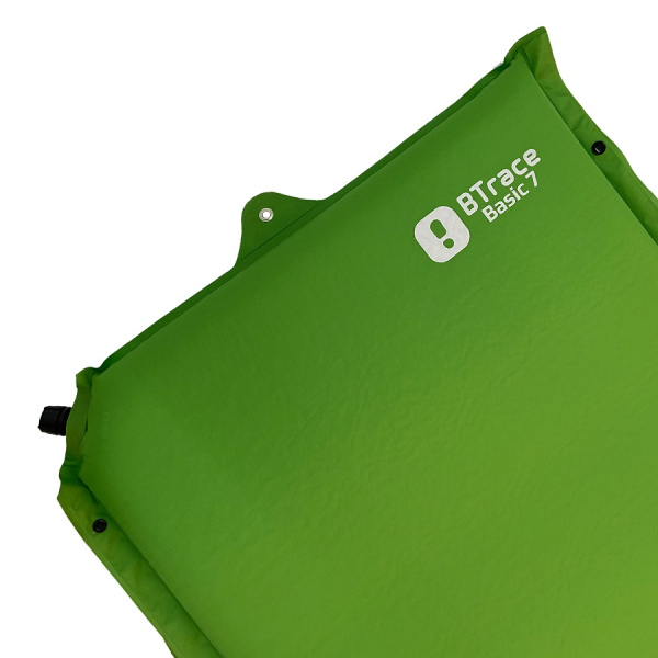 Ковер самонадувающийся BTrace Basic 7,190x65x7 см (Зеленый) Ковер самонадувающийся BTrace Basic 7,190x65x7 см (Зеленый)