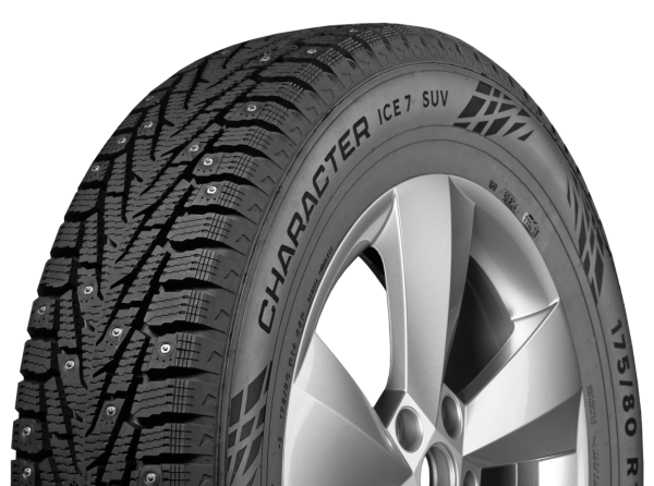 Шина IKON Tyres Character Ice 7 SUV 215/70 R16 100T (Nordman 7 SUV) шипованные