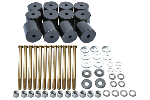 Проставки РИФ для лифта кузова 65 мм УАЗ (к-т 12 шт.) с крепежом Проставки РИФ для лифта кузова 65 мм УАЗ (к-т 12 шт.) с крепежом