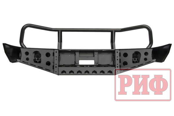Бампер РИФ передний Toyota LC105 с доп. фарами Бампер РИФ передний Toyota LC105 с доп. фарами