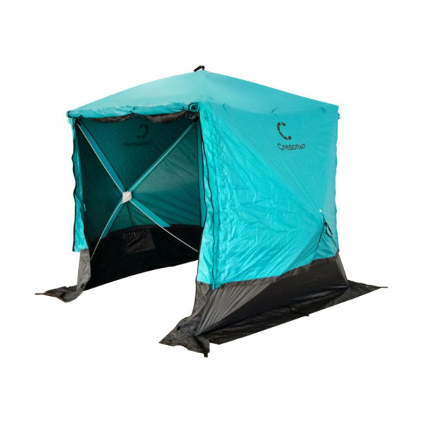 1 Шатер СЛЕДОПЫТ быстросборный, 2,1х2,1 м, h-2,05 м, S по полу 4,4 кв.м, цв. WATERFALL 1 Шатер СЛЕДОПЫТ быстросборный, 2,1х2,1 м, h-2,05 м, S по полу 4,4 кв.м, цв. WATERFALL