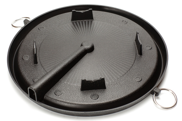 Сковорода NaMilux алюминиевая с антипригарным покрытием круглая